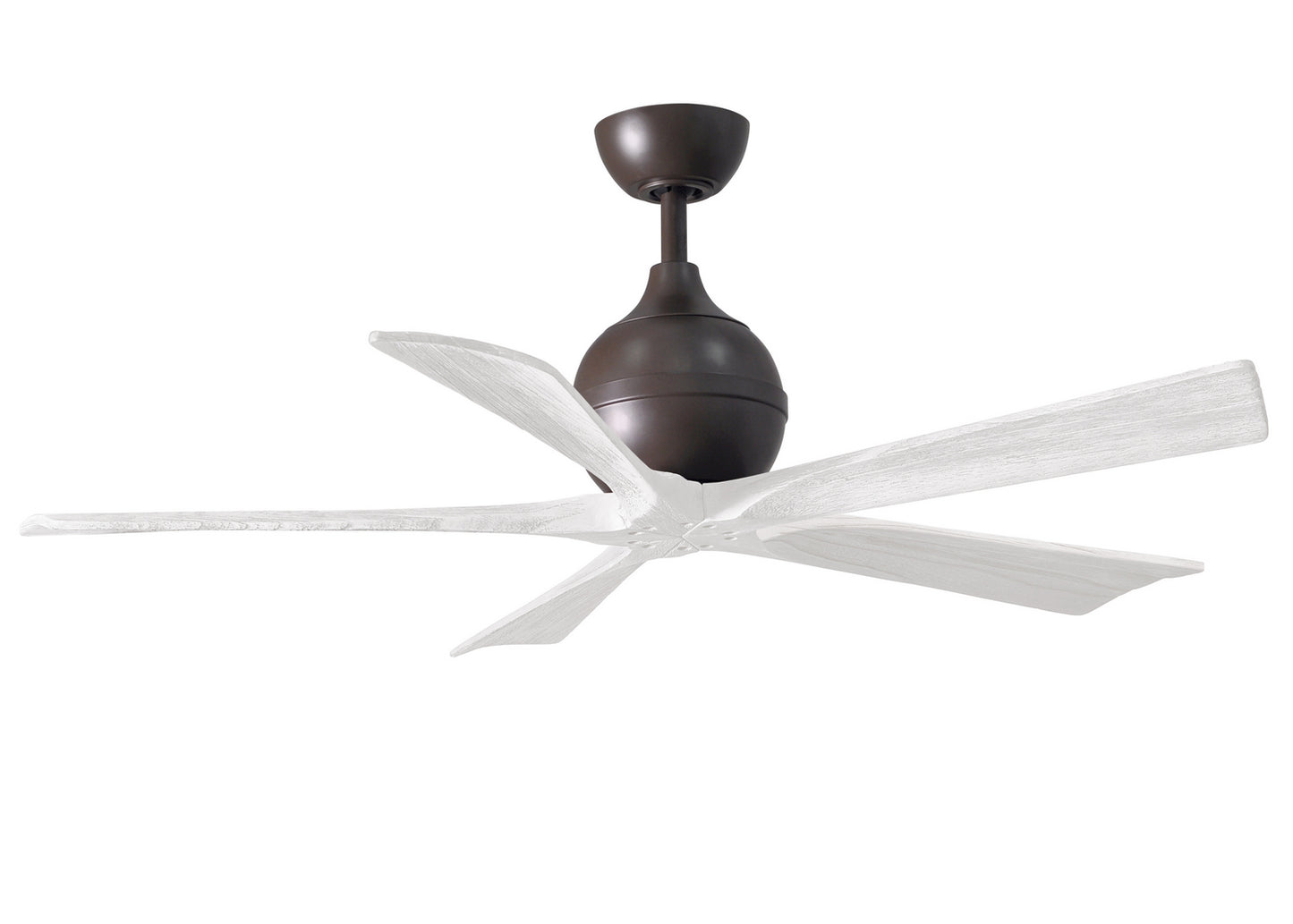 Matthews Fan Company - IR5-TB-MWH-52 - 52"Ceiling Fan - Irene-5 - Textured Bronze