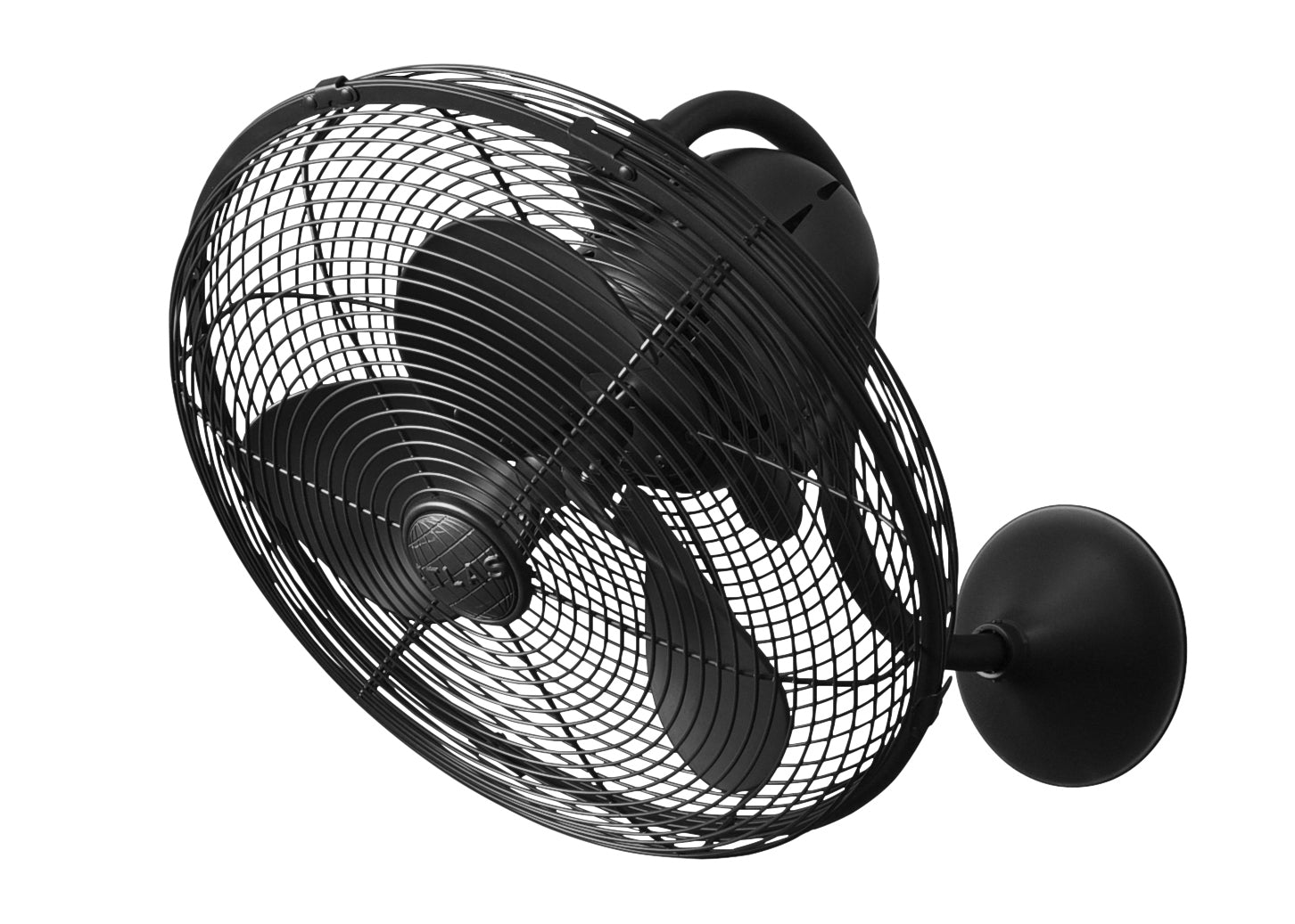 Matthews Fan Company - LL-BK - 16"Wall Fan - Laura - Black