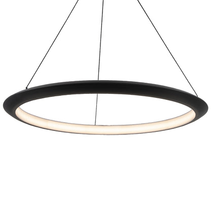 Modern Forms - PD-55036-35-BK - LED Pendant - The Ring - Black