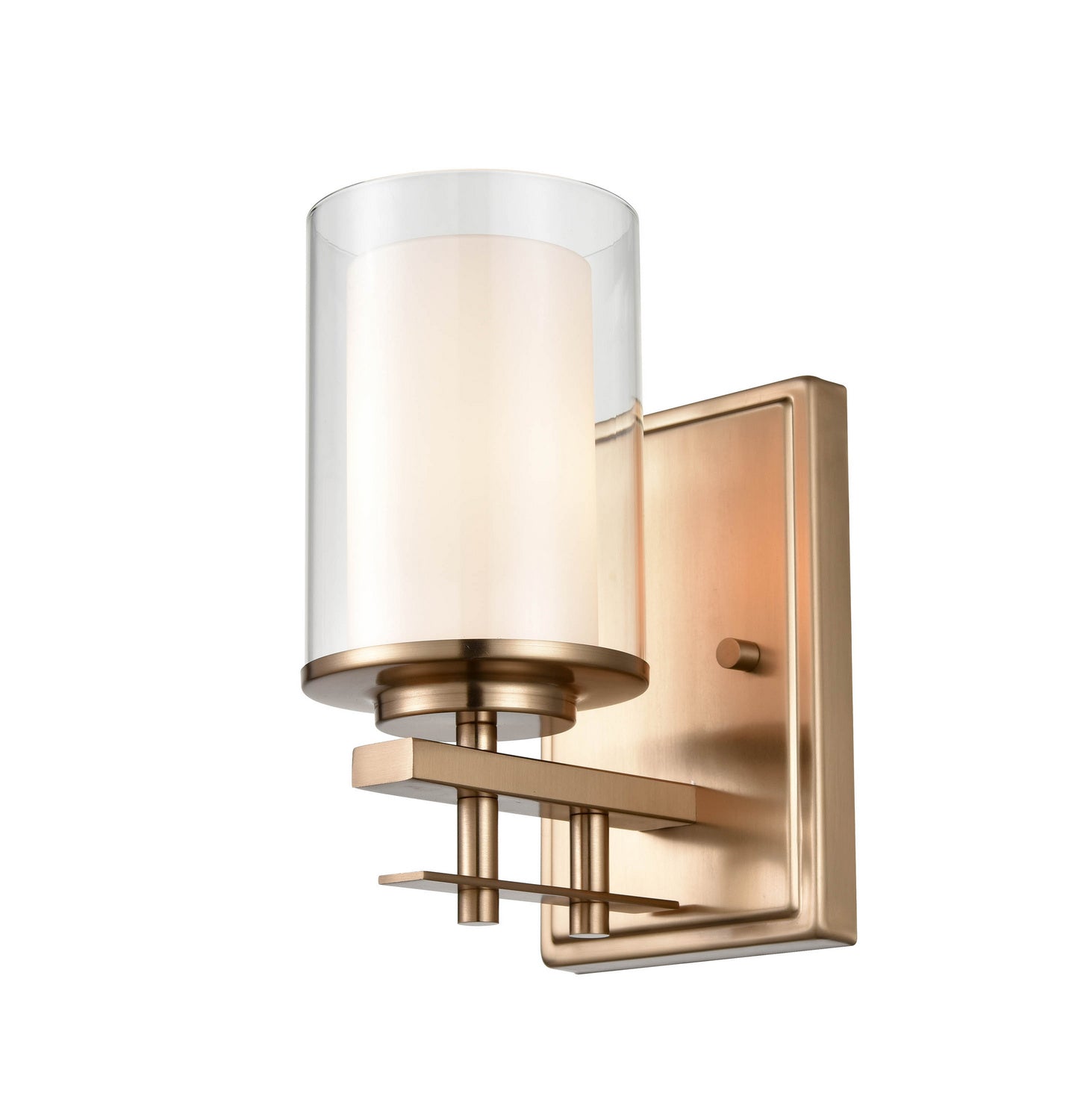 Millennium - 5501-MG - One Light Wall Sconce - Huderson - Modern Gold