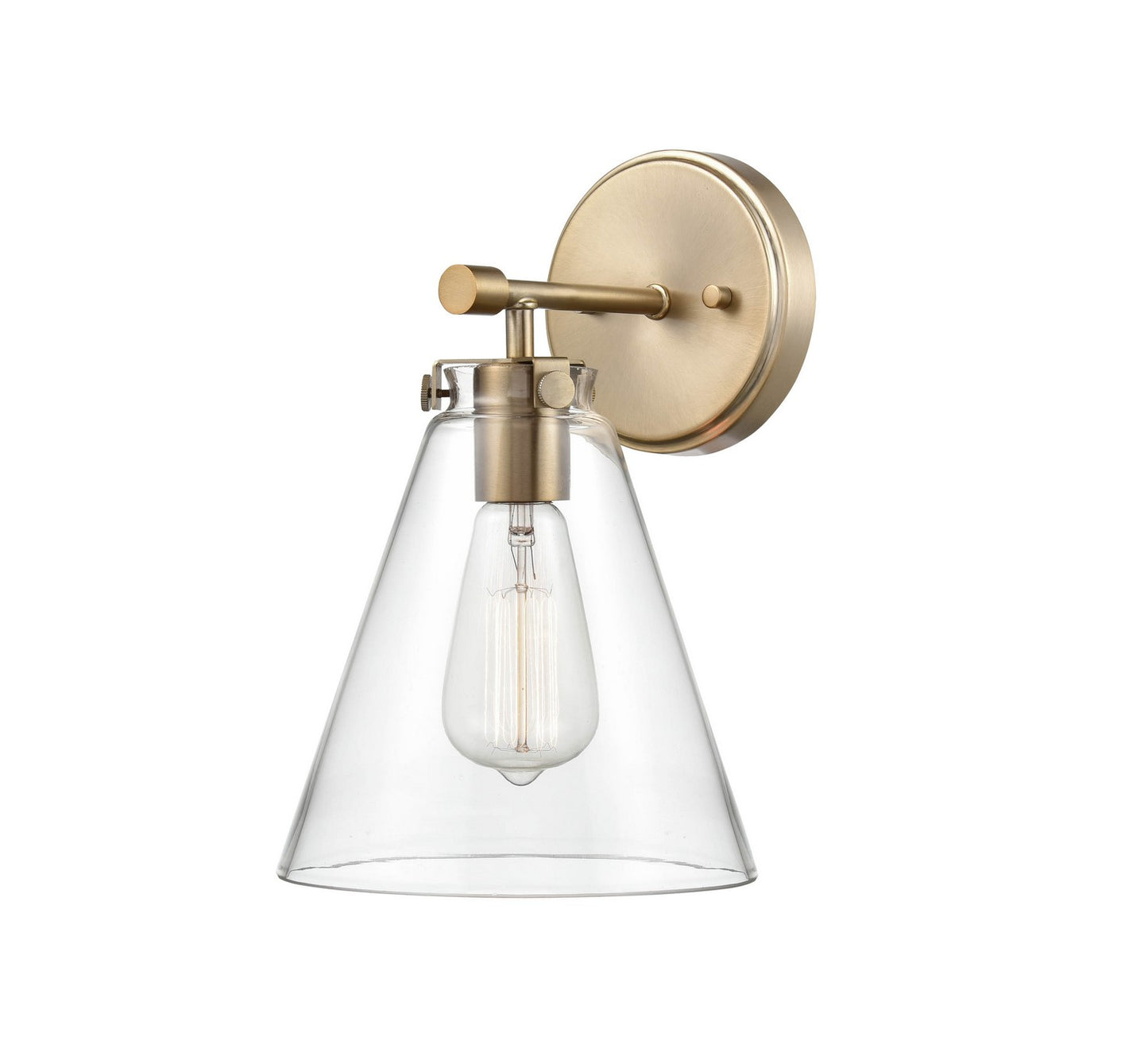 Millennium - 8121-MG - One Light Wall Sconce - Aliza - Modern Gold