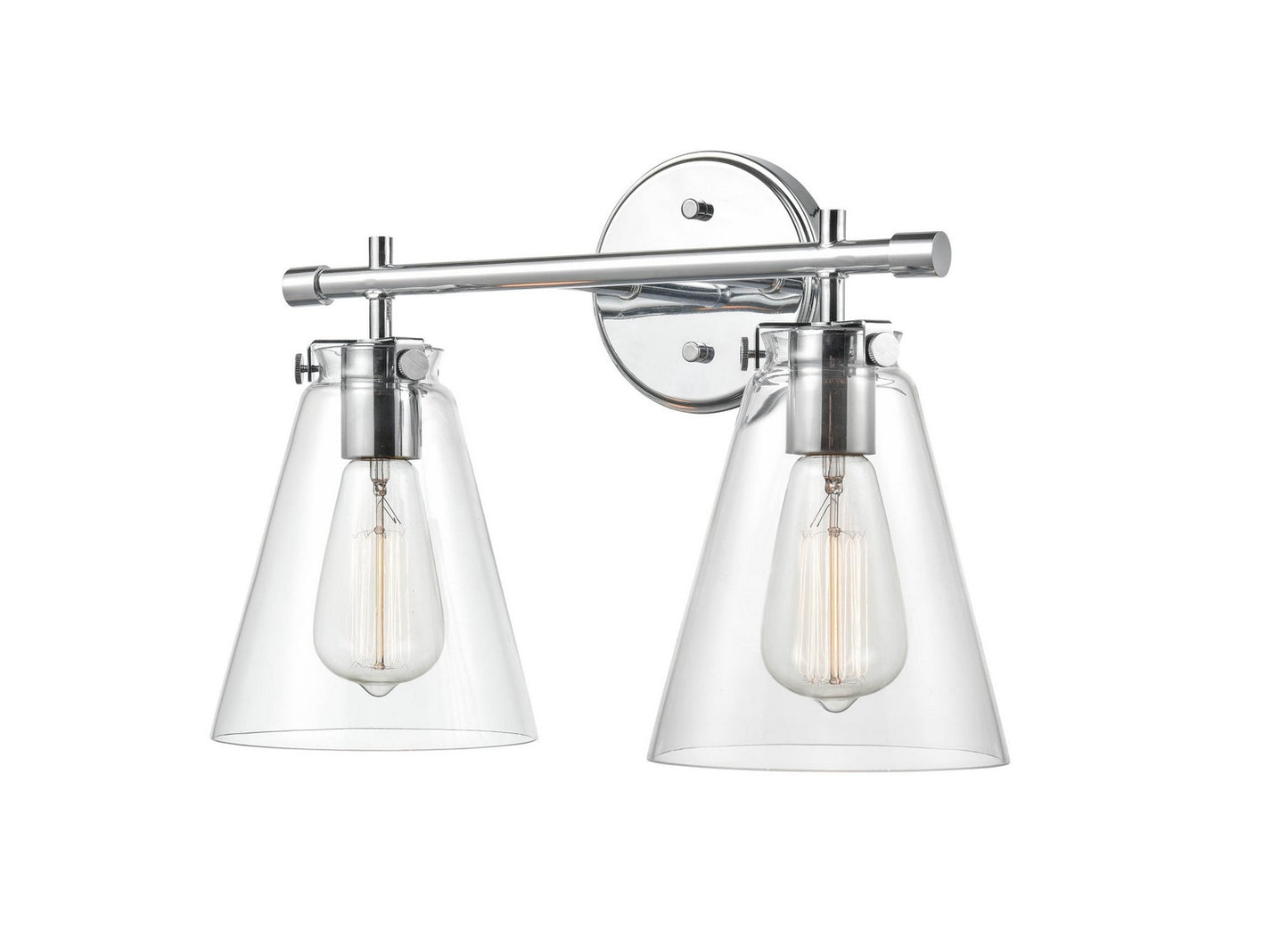 Millennium - 8122-CH - Two Light Vanity - Aliza - Chrome