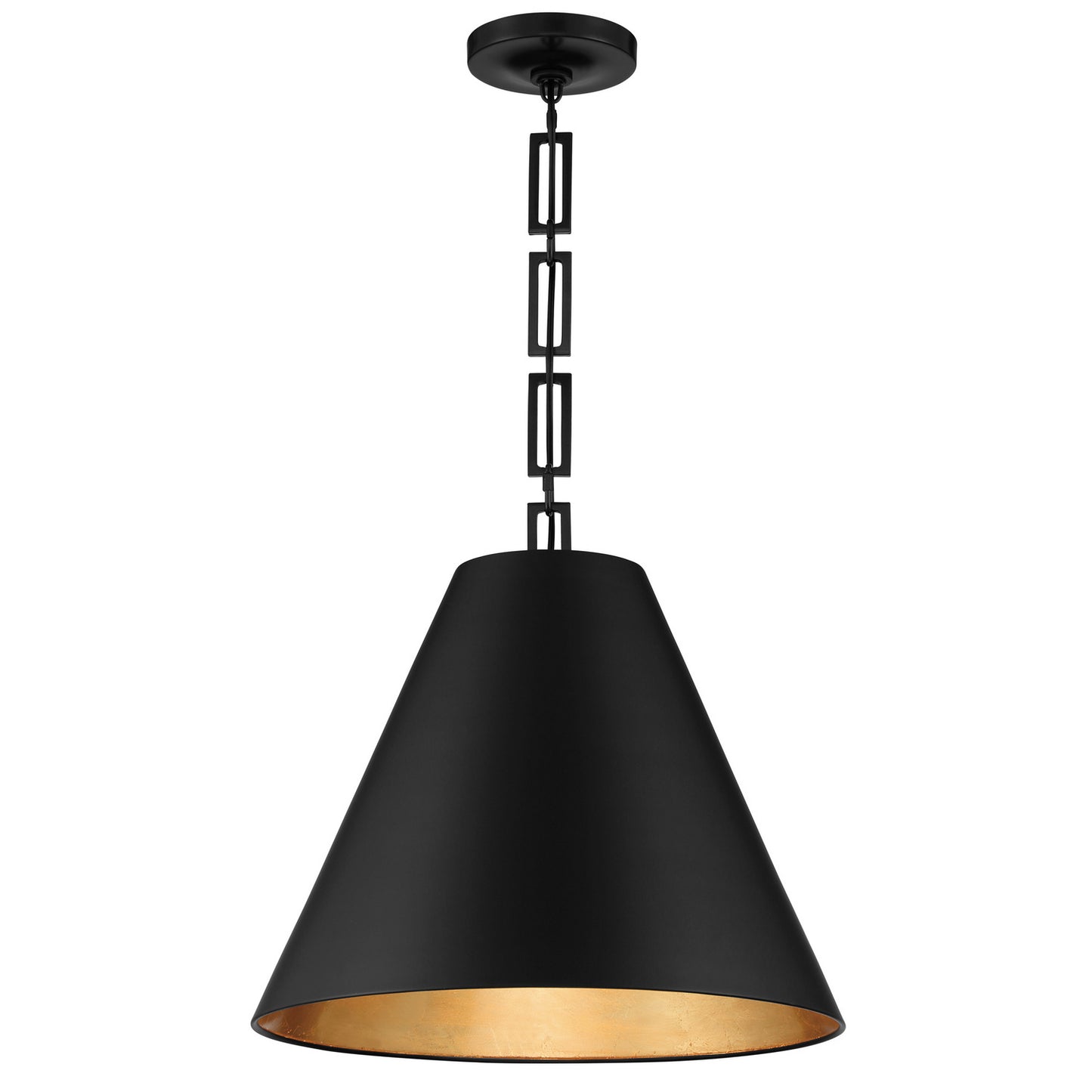 Crystorama - 8687-MK-GA - Three Light Chandelier - Alston - Matte Black + Antique Gold