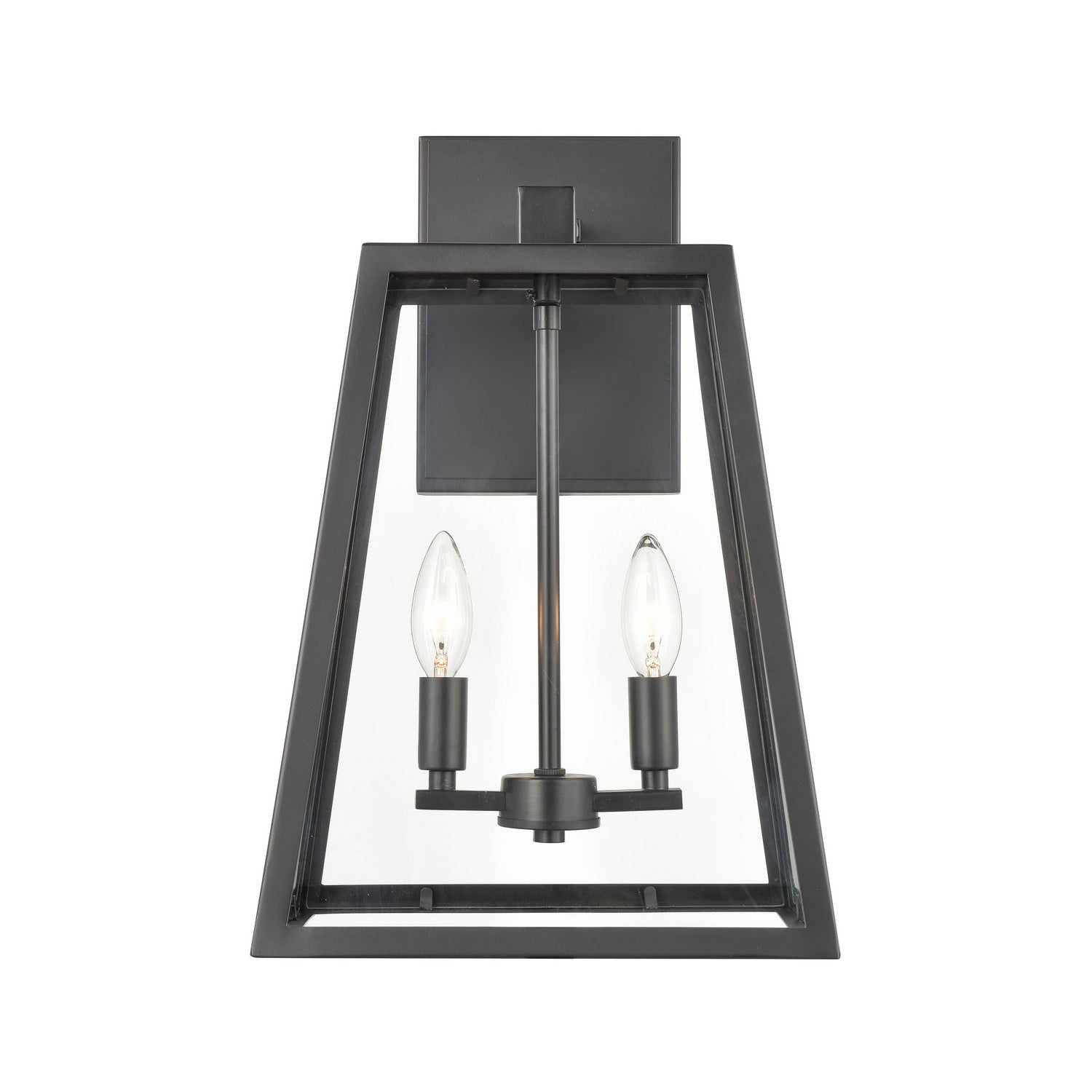 Millennium - 8023-PBK - Two Light Outdoor Lantern - Grant - Powder Coated Black