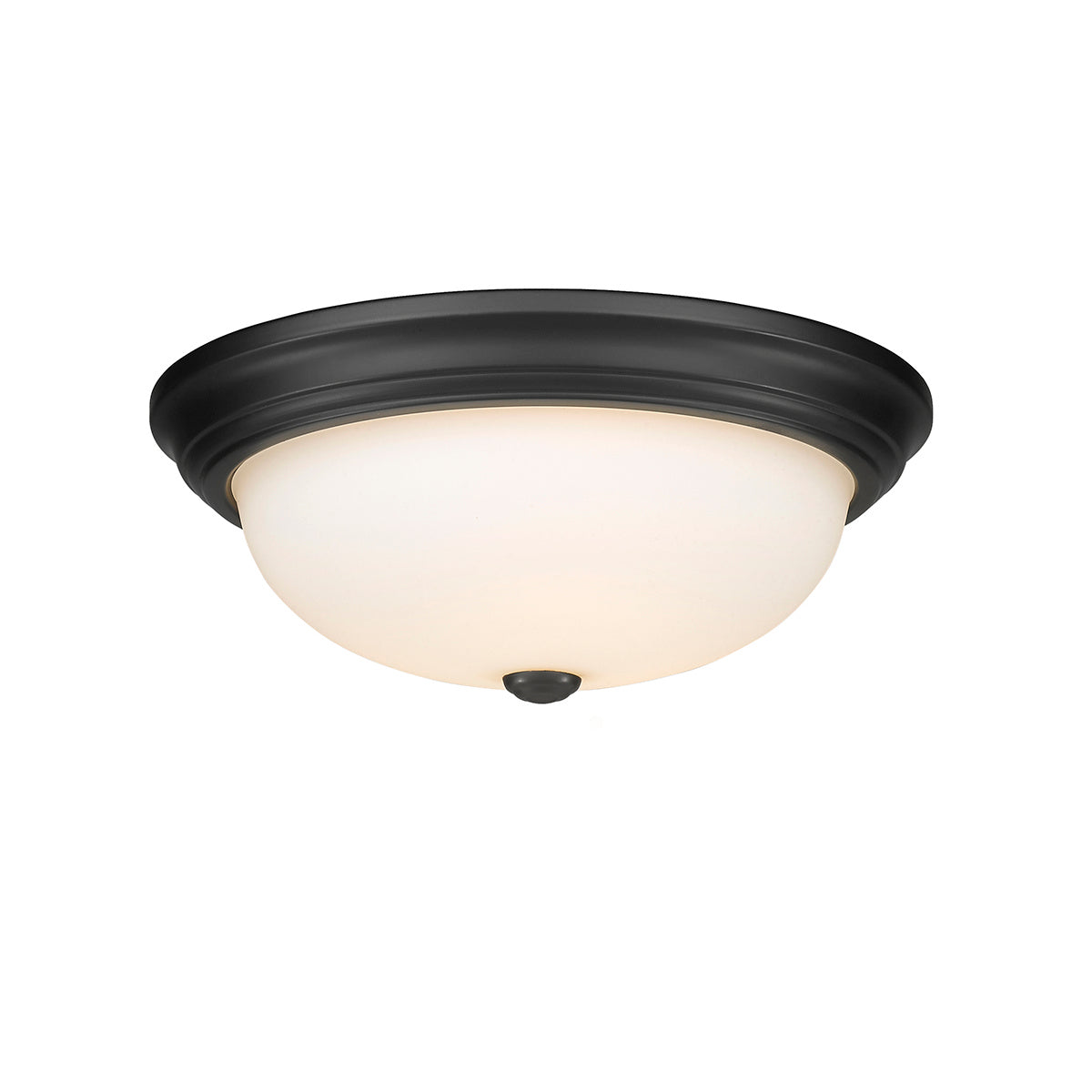 Millennium - 4905-MB - Three Light Flushmount - Matte Black