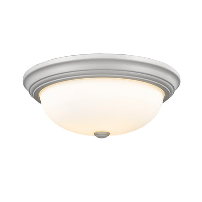 Millennium - 4905-SN - Three Light Flushmount - Satin Nickel
