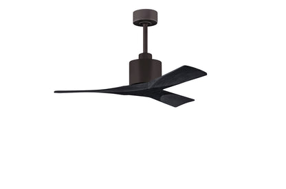 Matthews Fan Company - NK-TB-BK-42 - 42"Ceiling Fan - Nan - Textured Bronze