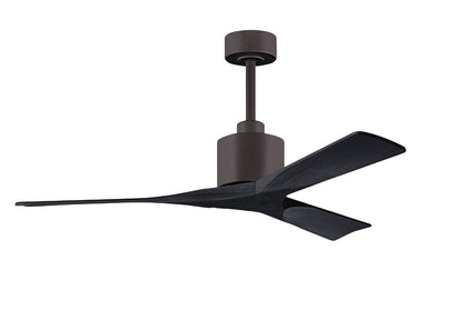 Matthews Fan Company - NK-TB-BK-52 - 52"Ceiling Fan - Nan - Textured Bronze