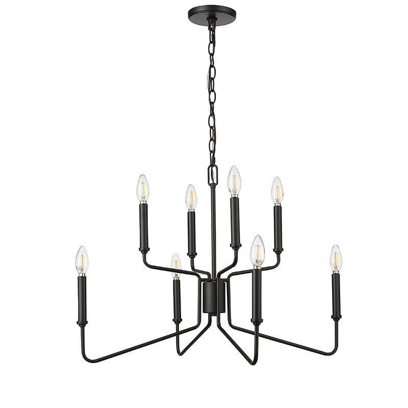 Raven Eight Light Chandelier