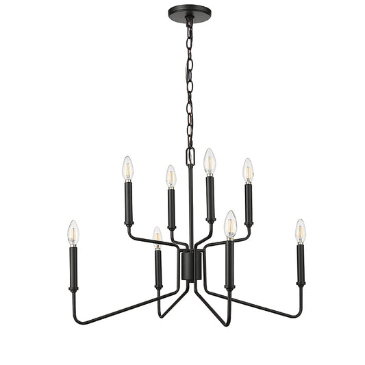 Raven Eight Light Chandelier