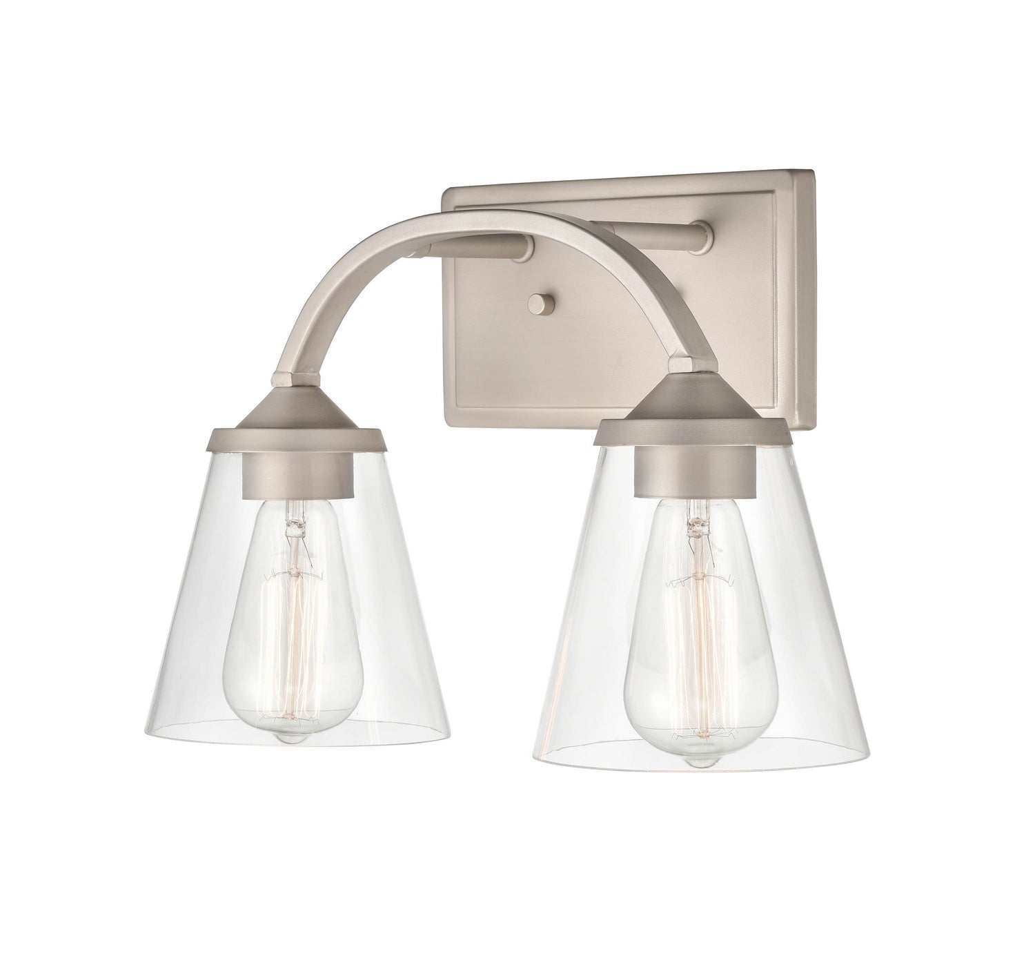 Millennium - 9102-SN - Two Light Vanity - Josleen - Satin Nickel