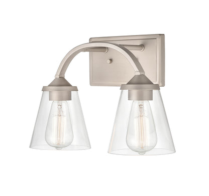 Millennium - 9102-SN - Two Light Vanity - Josleen - Satin Nickel