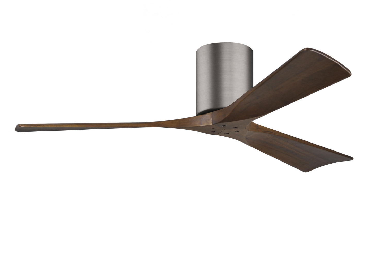 Matthews Fan Company - IR3H-BP-WA-52 - 52"Ceiling Fan - Irene-3H - Brushed Pewter