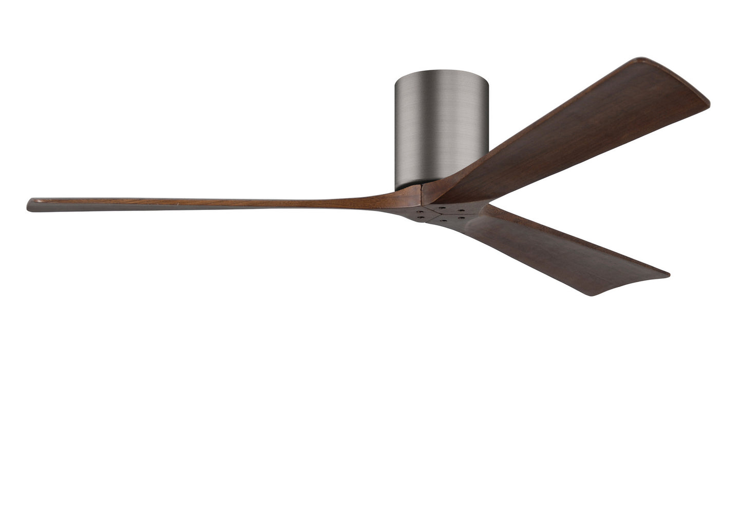 Matthews Fan Company - IR3H-BP-WA-60 - 60"Ceiling Fan - Irene-3H - Brushed Pewter