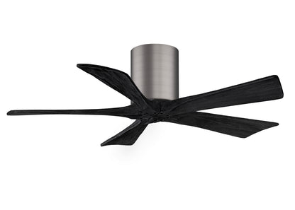 Matthews Fan Company - IR5H-BP-BK-42 - 42"Ceiling Fan - Irene-5H - Brushed Pewter