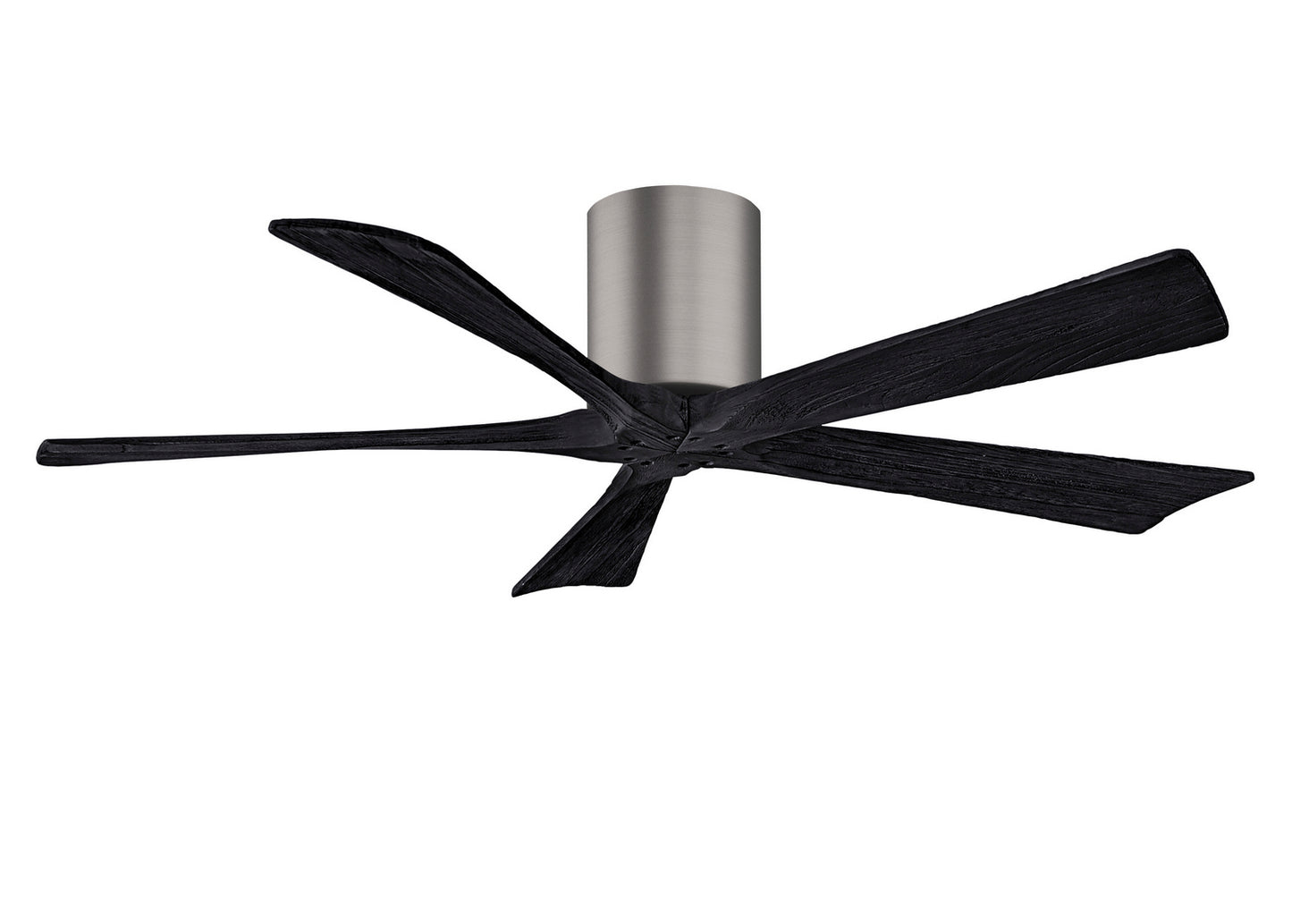 Matthews Fan Company - IR5H-BP-BK-52 - 52"Ceiling Fan - Irene-5H - Brushed Pewter
