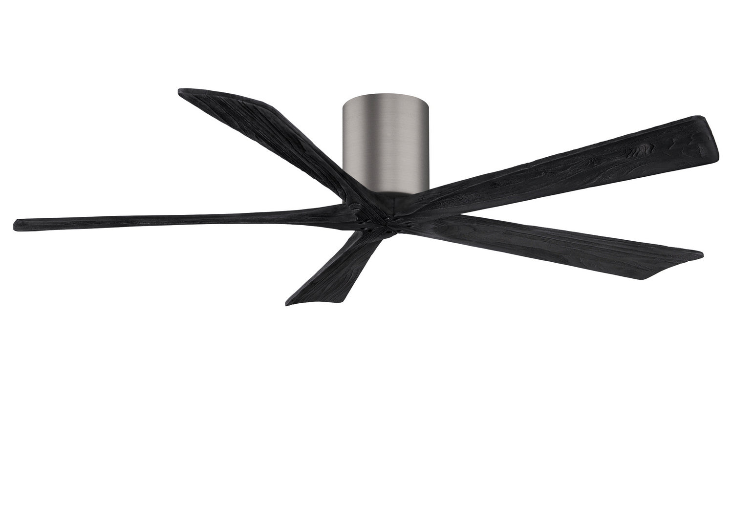 Matthews Fan Company - IR5H-BP-BK-60 - 60"Ceiling Fan - Irene-5H - Brushed Pewter
