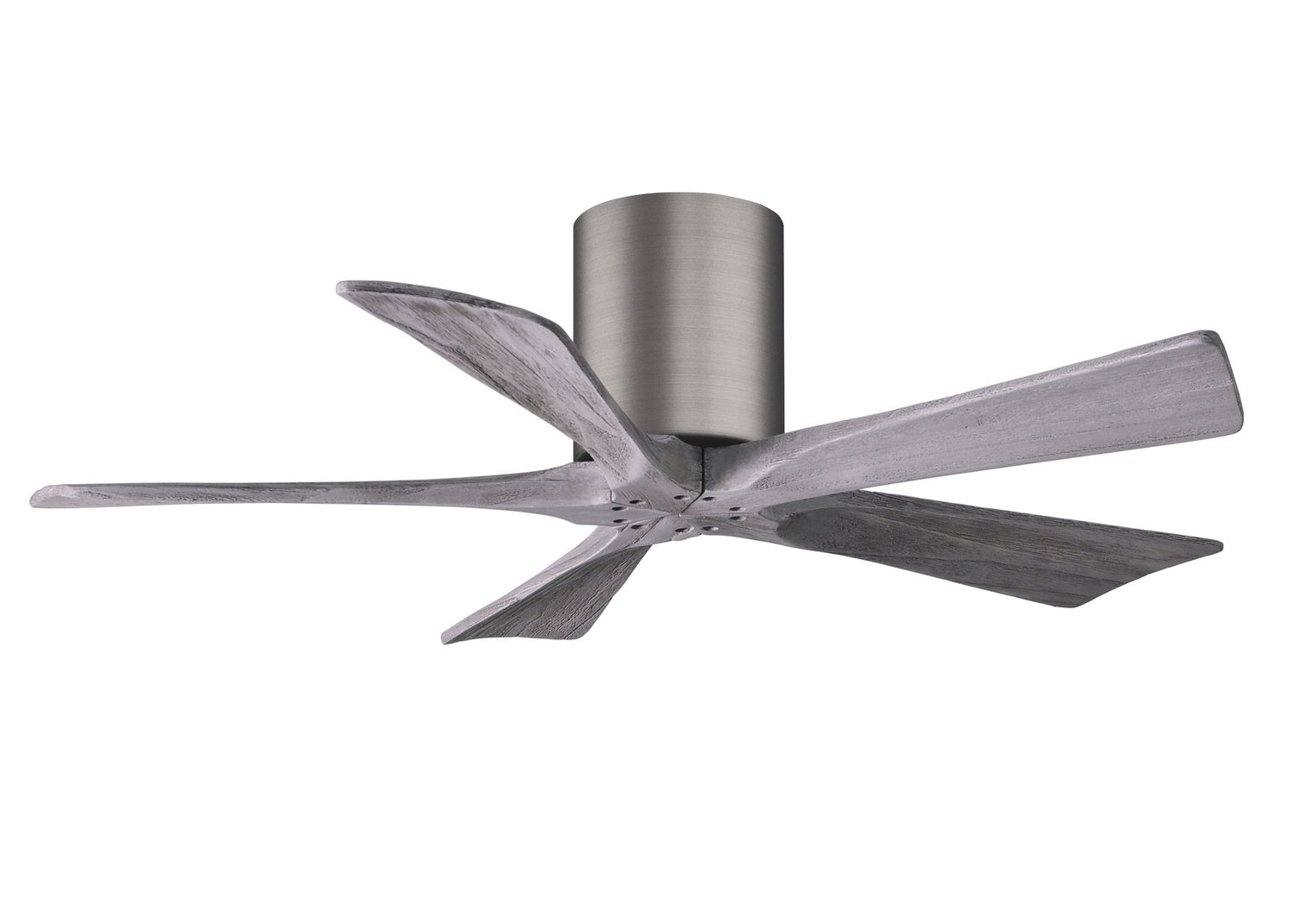 Matthews Fan Company - IR5H-BP-BW-42 - 42"Ceiling Fan - Irene-5H - Brushed Pewter