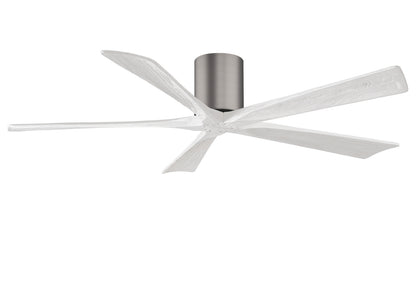 Matthews Fan Company - IR5H-BP-MWH-60 - 60"Ceiling Fan - Irene-5H - Brushed Pewter