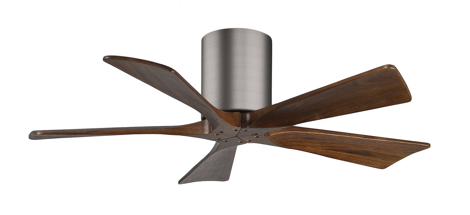 Matthews Fan Company - IR5H-BP-WA-42 - 42"Ceiling Fan - Irene-5H - Brushed Pewter