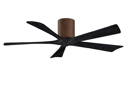 Matthews Fan Company - IR5H-WN-BK-52 - 52"Ceiling Fan - Irene-5H - Walnut