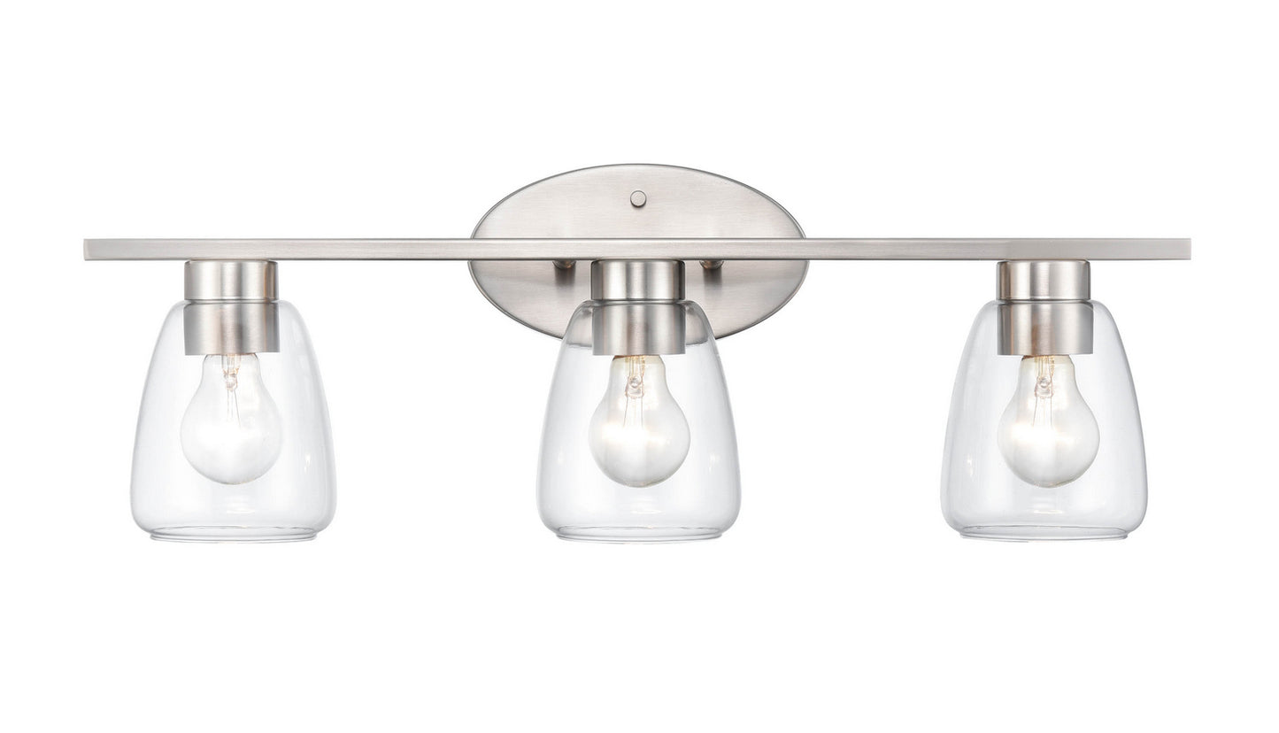 Millennium - 9363-BN - Three Light Vanity - Brushed Nickel