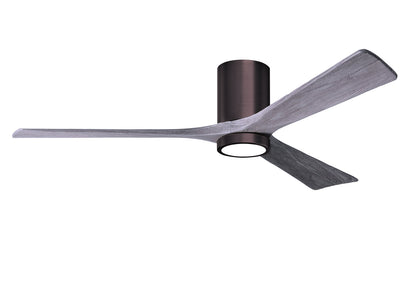 Matthews Fan Company - IR3HLK-BB-BW-60 - 60"Ceiling Fan - Irene-3HLK - Brushed Bronze