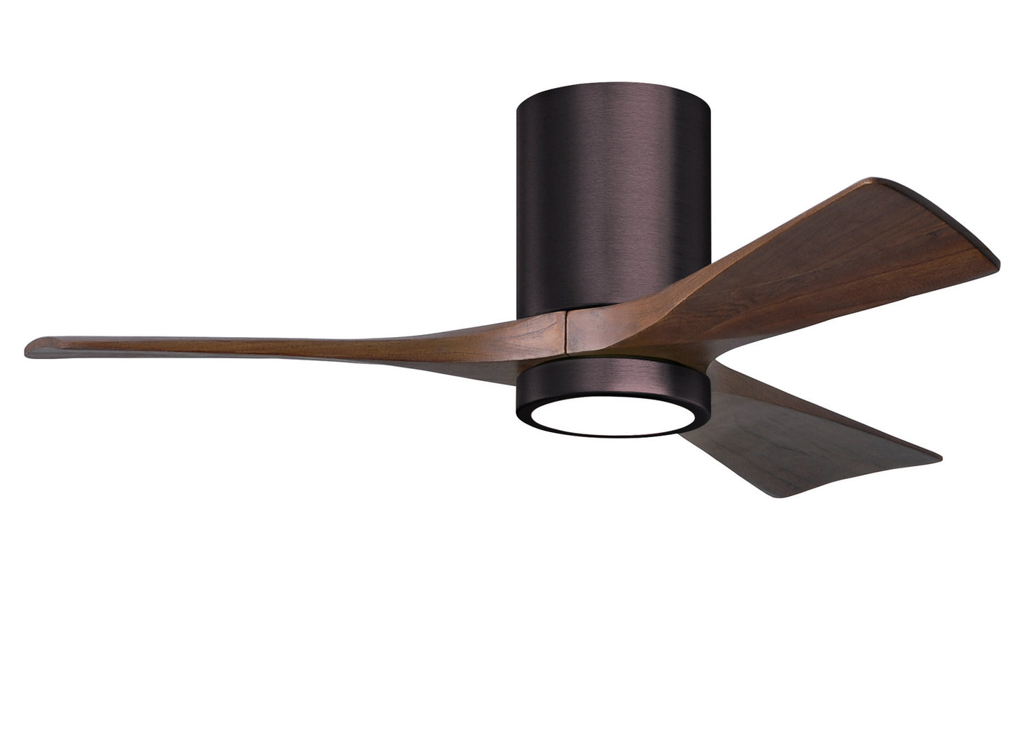 Matthews Fan Company - IR3HLK-BB-WA-42 - 42"Ceiling Fan - Irene-3HLK - Brushed Bronze