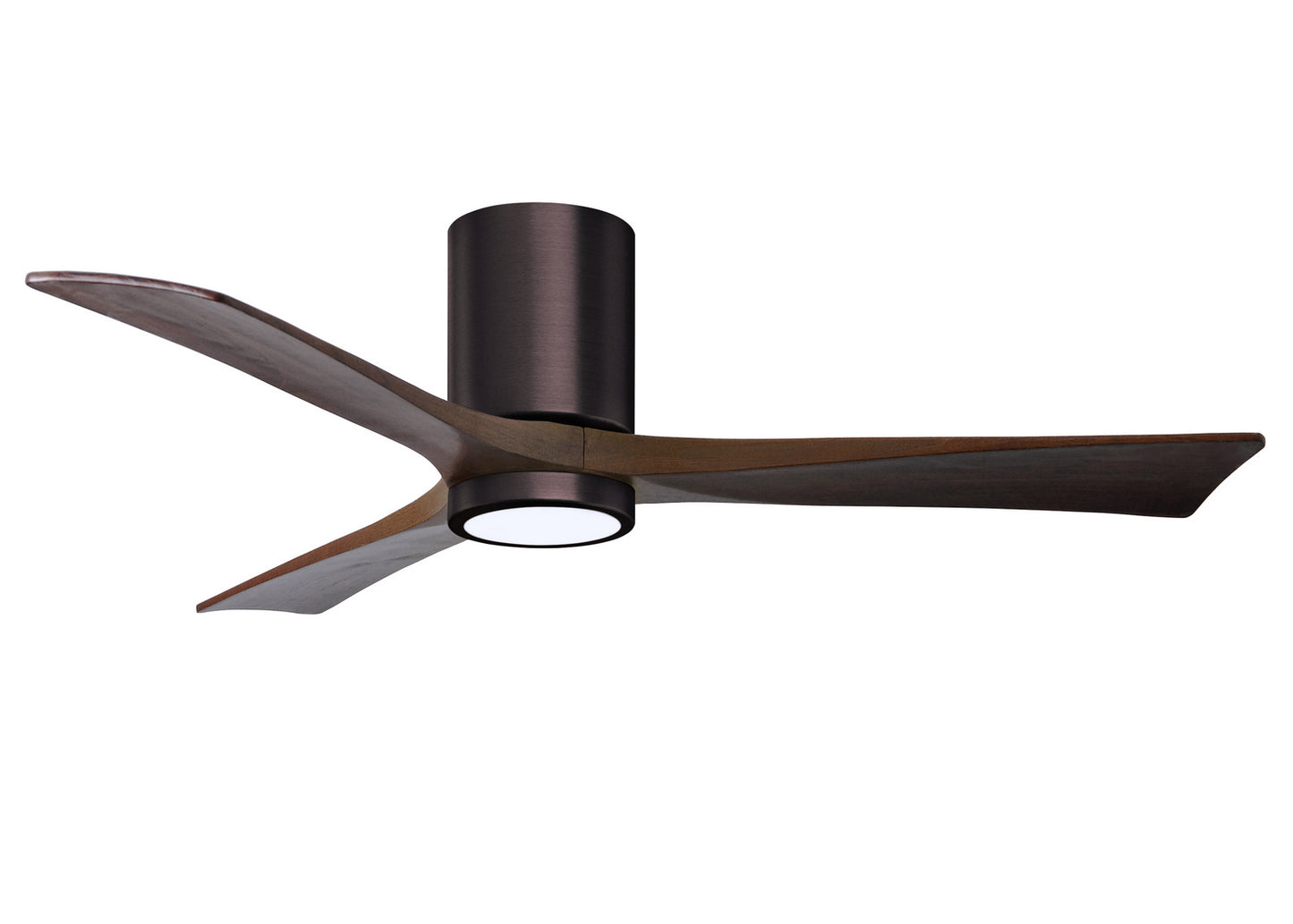 Matthews Fan Company - IR3HLK-BB-WA-52 - 52"Ceiling Fan - Irene-3HLK - Brushed Bronze
