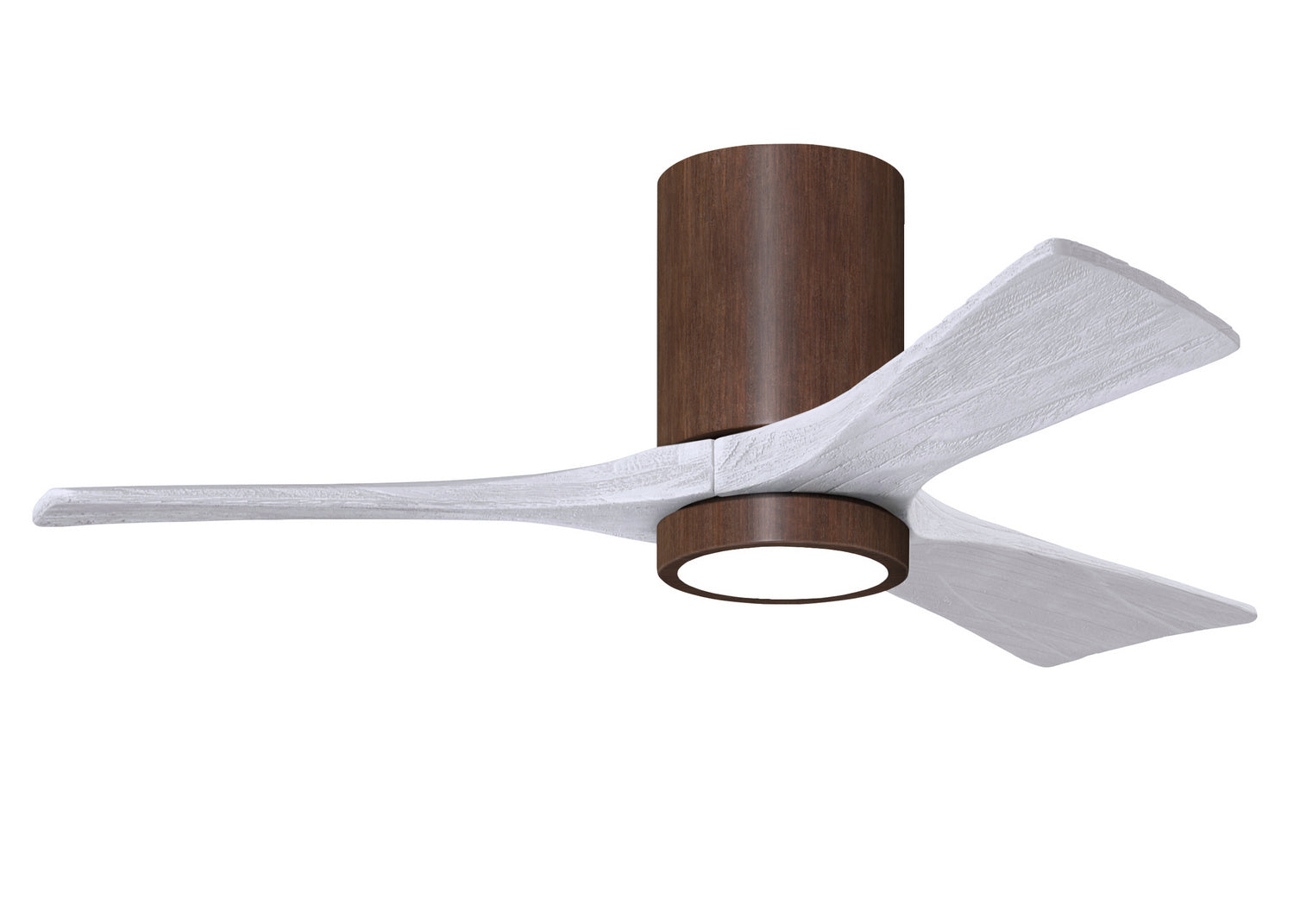 Matthews Fan Company - IR3HLK-WN-MWH-42 - 42"Ceiling Fan - Irene-3HLK - Walnut Tone