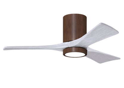 Matthews Fan Company - IR3HLK-WN-MWH-42 - 42"Ceiling Fan - Irene-3HLK - Walnut Tone