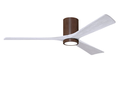 Matthews Fan Company - IR3HLK-WN-MWH-60 - 60"Ceiling Fan - Irene-3HLK - Walnut Tone