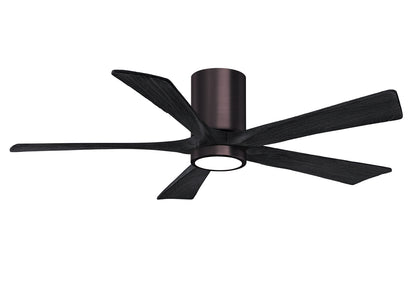 Matthews Fan Company - IR5HLK-BB-BK-52 - 52"Ceiling Fan - Irene-5HLK - Brushed Bronze
