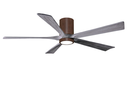Matthews Fan Company - IR5HLK-WN-BW-60 - 60"Ceiling Fan - Irene-5HLK - Walnut
