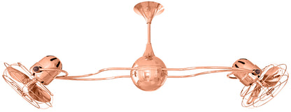 Matthews Fan Company - IV-CP-MTL - 53"Ceiling Fan - Italo Ventania - Polished Copper
