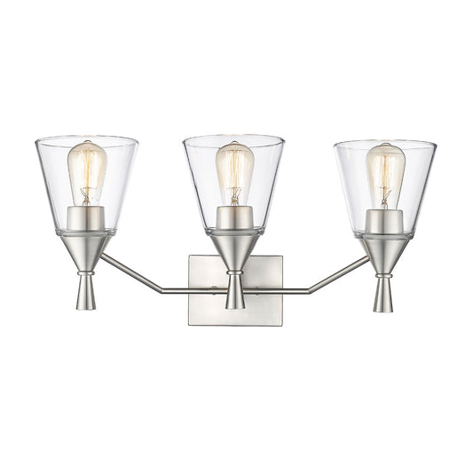 Millennium - 410003-BN - Three Light Vanity - Artini - Brushed Nickel