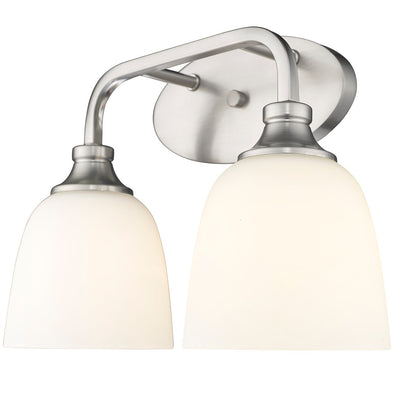 Millennium - 491002-BN - Two Light Vanity - Alberta - Brushed Nickel