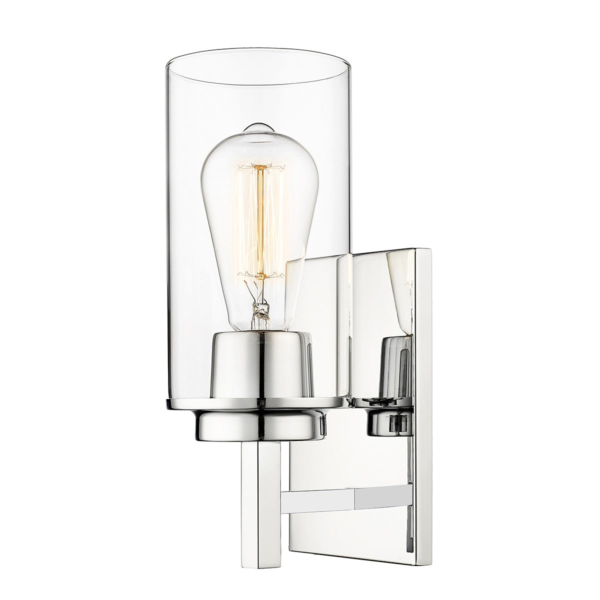 Millennium - 493001-CH - One Light Wall Sconce - Janna - Chrome