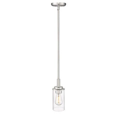 Millennium - 495001-BN - One Light Mini Pendant - Janna - Brushed Nickel