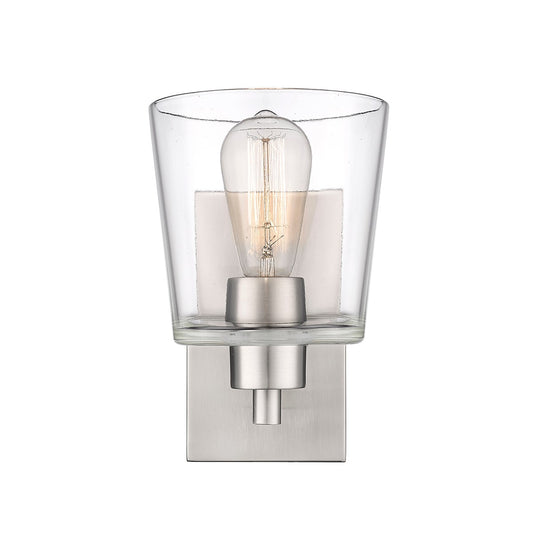 Millennium - 496001-BN - One Light Wall Sconce - Evalon - Brushed Nickel