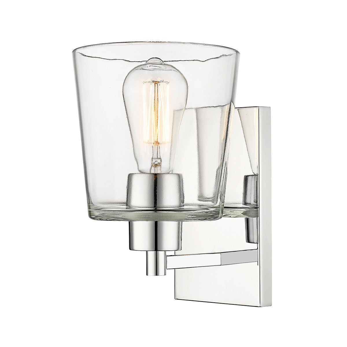 Millennium - 496001-CH - One Light Wall Sconce - Evalon - Chrome