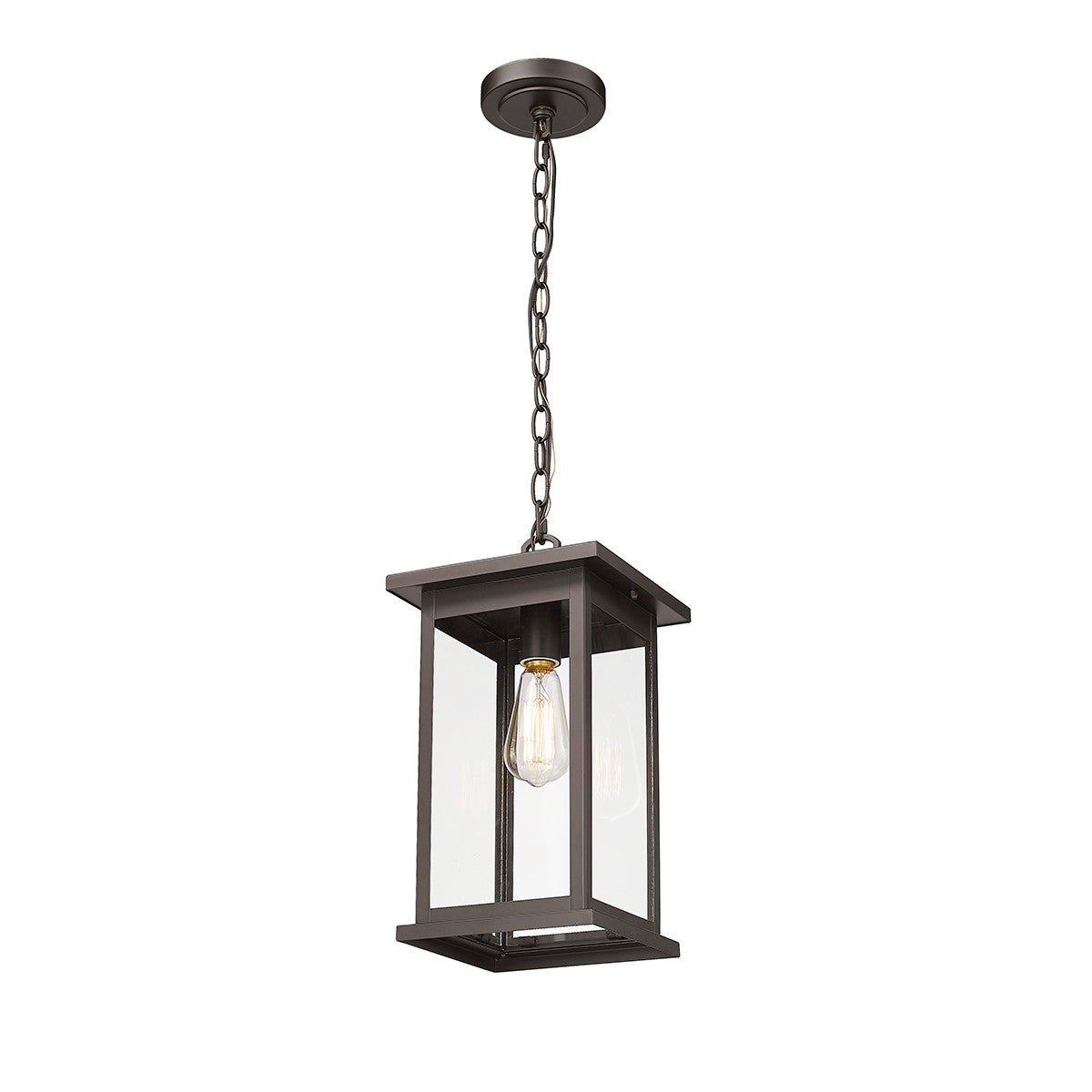 Millennium - 4123-PBZ - One Light Outdoor Hanging Lantern - Bowton - Powder Coated Bronze