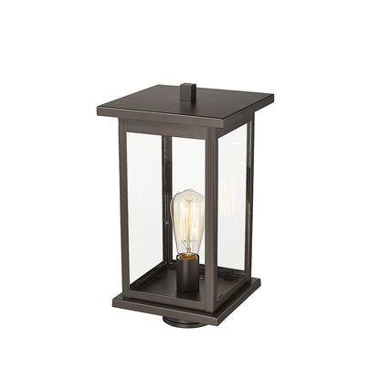 Millennium - 4124-PBZ - One Light Outdoor Post Lantern - Bowton - Powder Coated Bronze