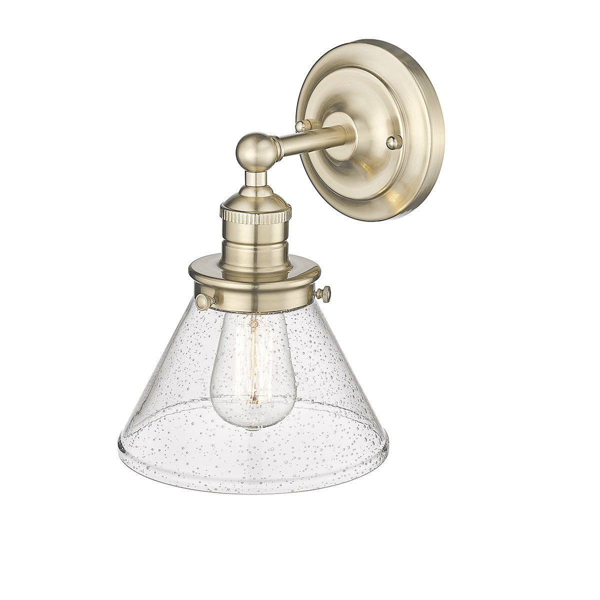 Millennium - 4141-MG - One Light Wall Sconce - Eyden - Modern Gold