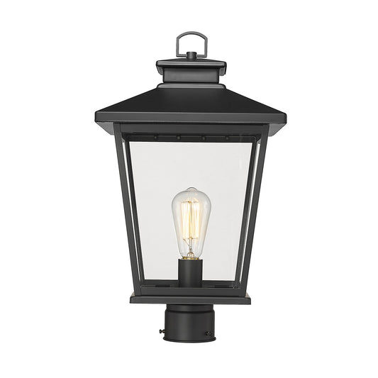 Millennium - 4723-PBK - One Light Outdoor Post Lantern - Bellmon - Powder Coated Black
