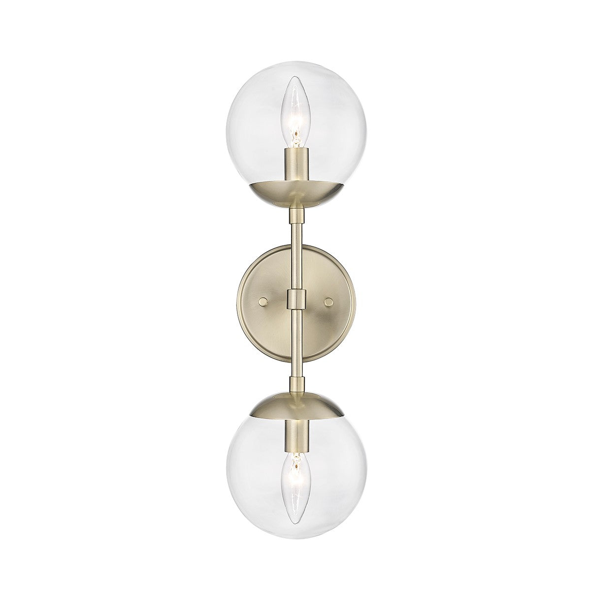 Millennium - 8152-MG - Two Light Wall Sconce - Avell - Modern Gold