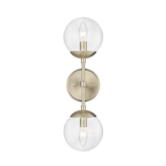 Millennium - 8152-MG - Two Light Wall Sconce - Avell - Modern Gold