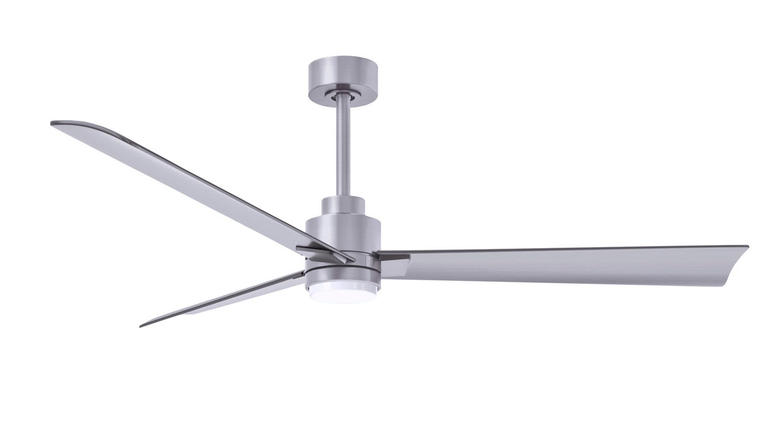 Matthews Fan Company - AKLK-BN-BN-56 - 56"Ceiling Fan - Alessandra - LK - Brushed Nickel