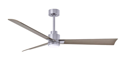 Matthews Fan Company - AKLK-BN-GA-56 - 56"Ceiling Fan - Alessandra - LK - Brushed Nickel