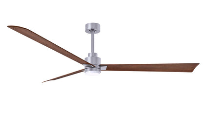 Matthews Fan Company - AKLK-BN-WN-72 - 72"Ceiling Fan - Alessandra - LK - Brushed Nickel